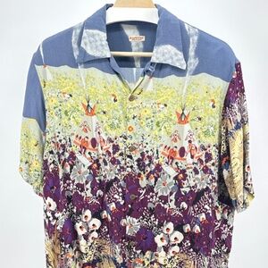 Kapital Navajo Land Aloha Shirt